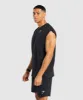 Gymshark Critical Cut Off Sleeveless Tee - Black sold by Gymshark