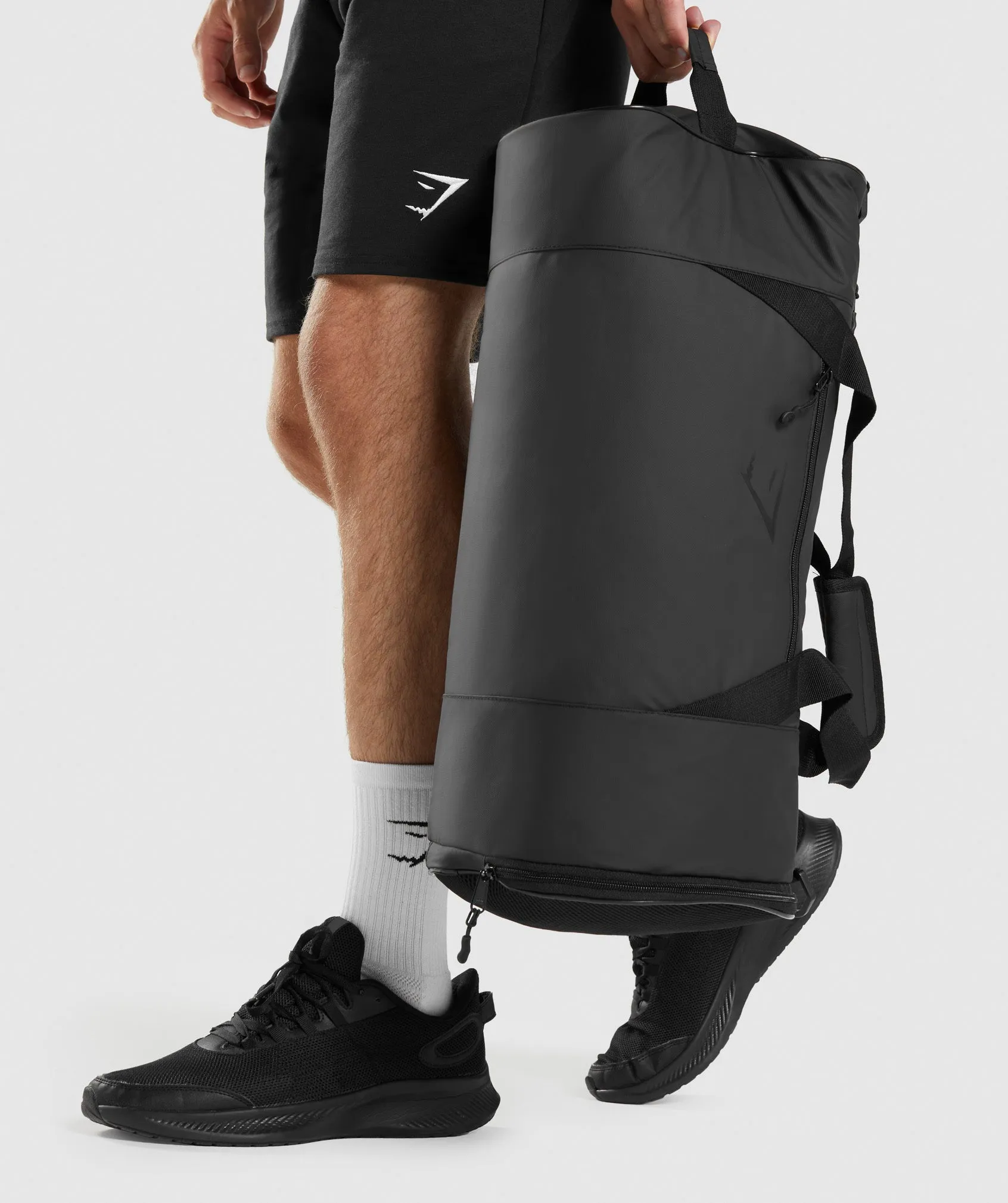Gymshark Barrel Bag - Black sold by Gymshark product image thumbnail 5