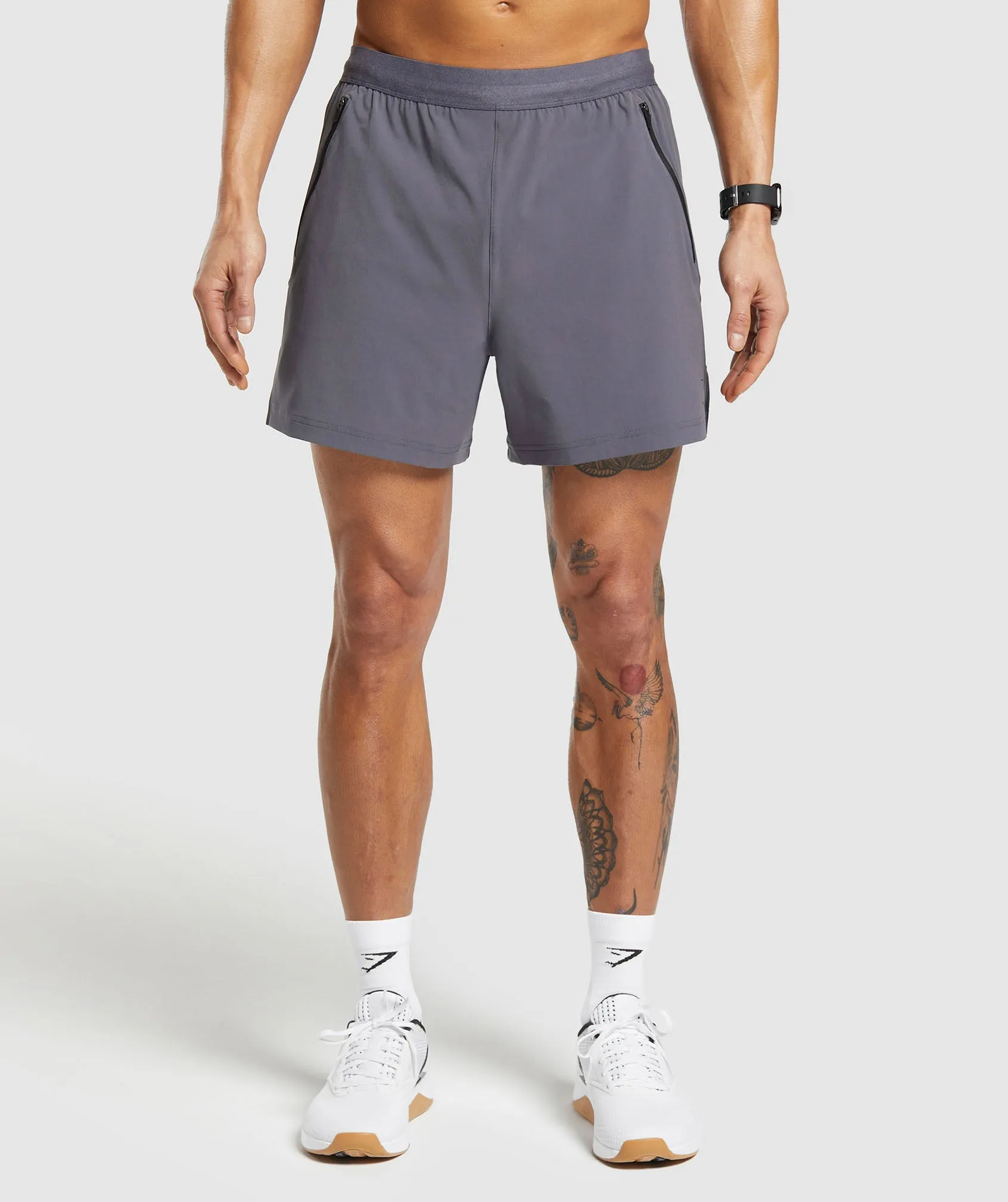 Gymshark Apex 5" Hybrid Short - Dark Grey sold by Gymshark
