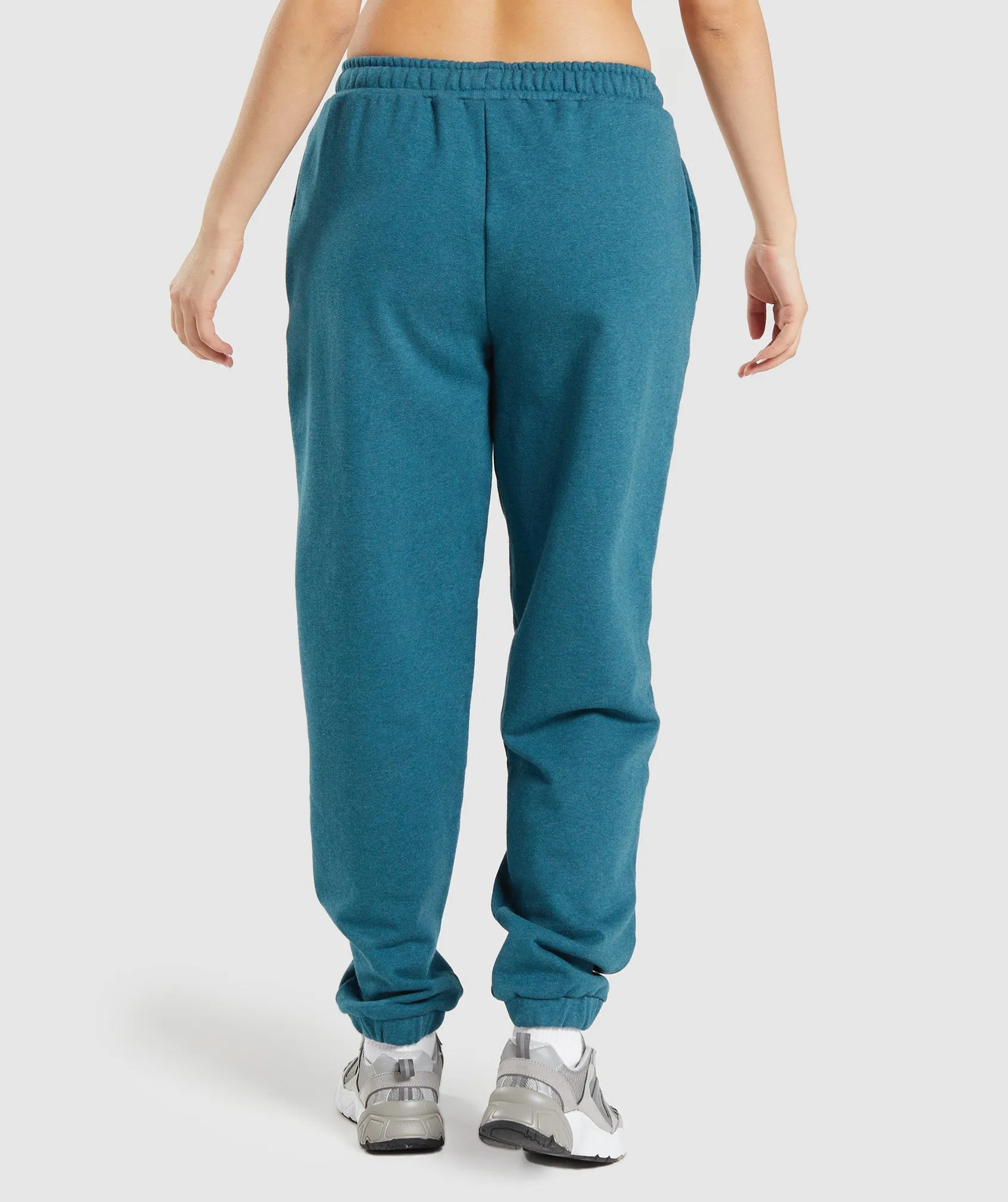 Gymshark Rest Day Sweats Joggers - Steel Blue Marl sold by Gymshark product image thumbnail 2