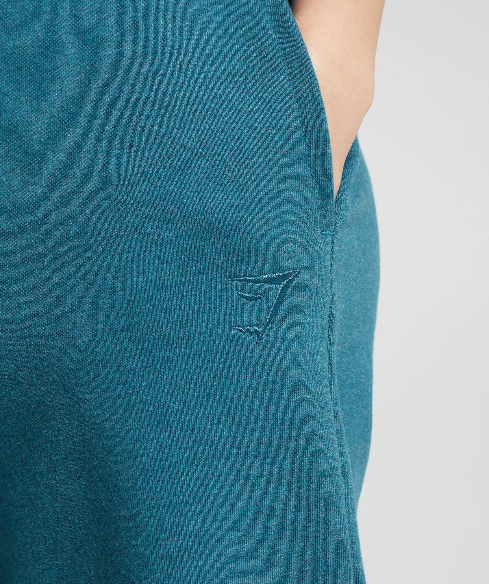 Gymshark Rest Day Sweats Joggers - Steel Blue Marl sold by Gymshark product image thumbnail 5