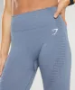 Gymshark Vital Seamless 2.0 Leggings - Evening Blue Marl sold by Gymshark