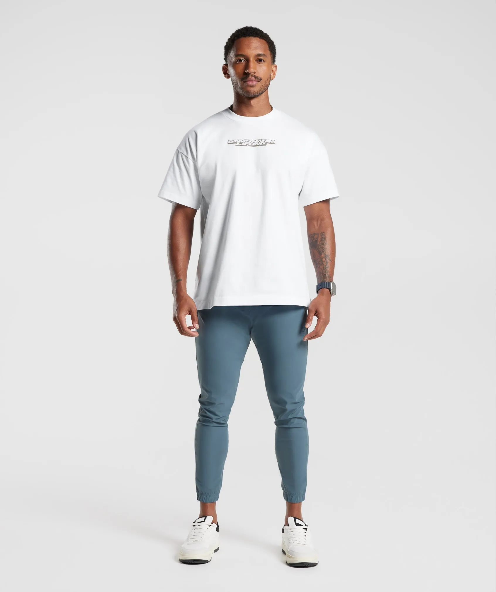 Gymshark Studio Joggers - Denim Teal sold by Gymshark product image thumbnail 4