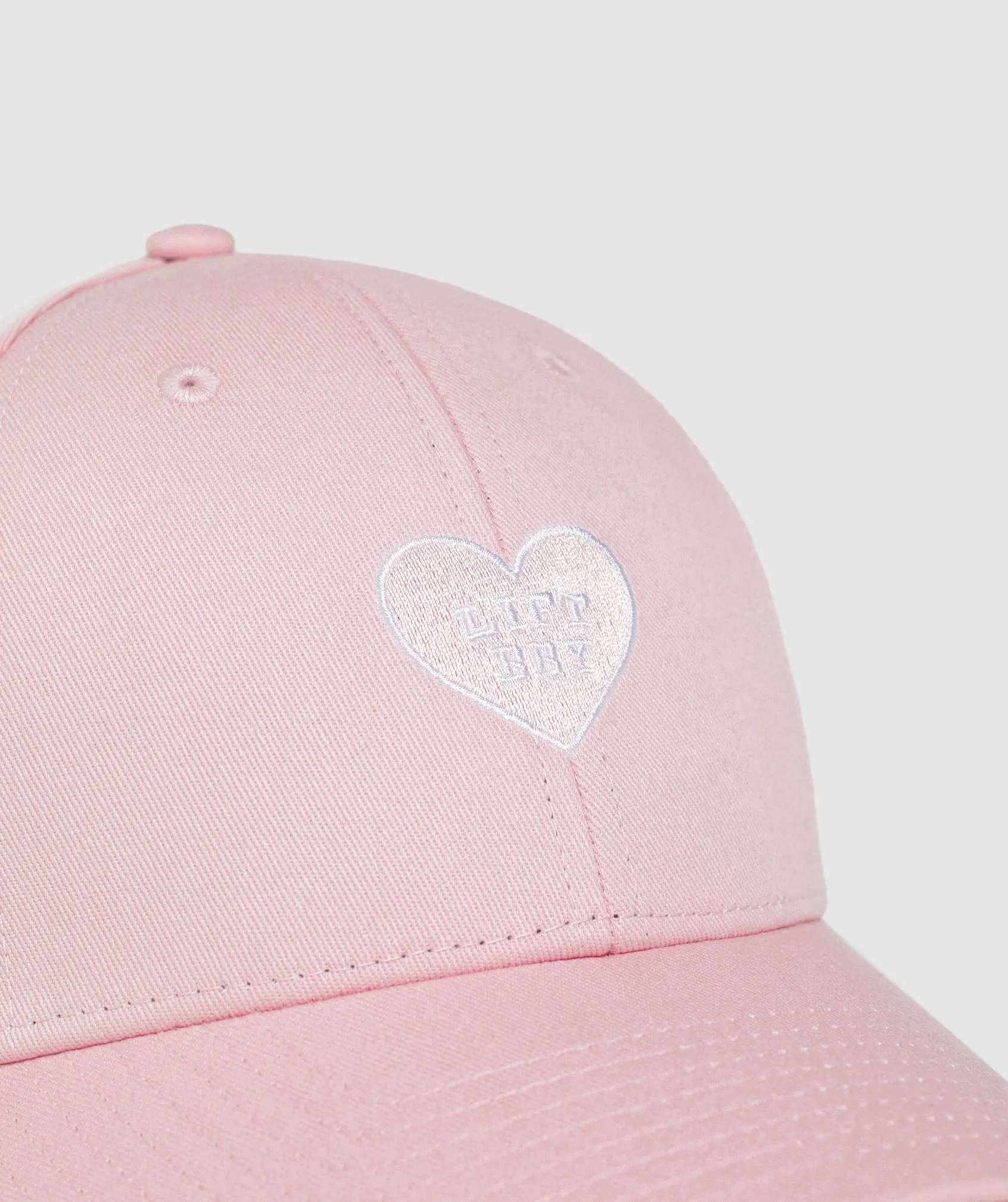 Gymshark Cotton Graphic Cap - Dolly Pink sold by Gymshark product image thumbnail 3