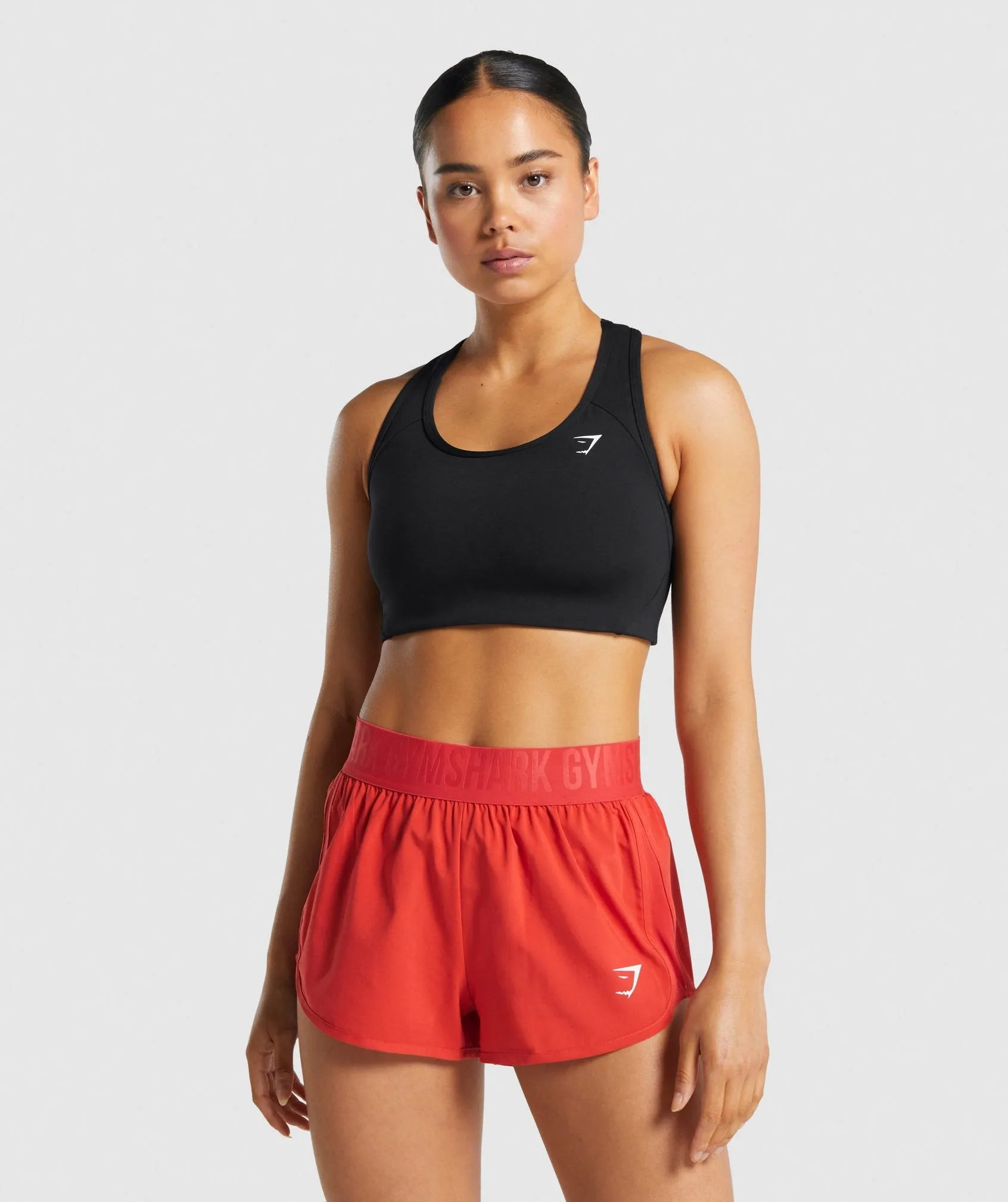 Gymshark Essential Racer Back Sports Bra - Black sold by Gymshark