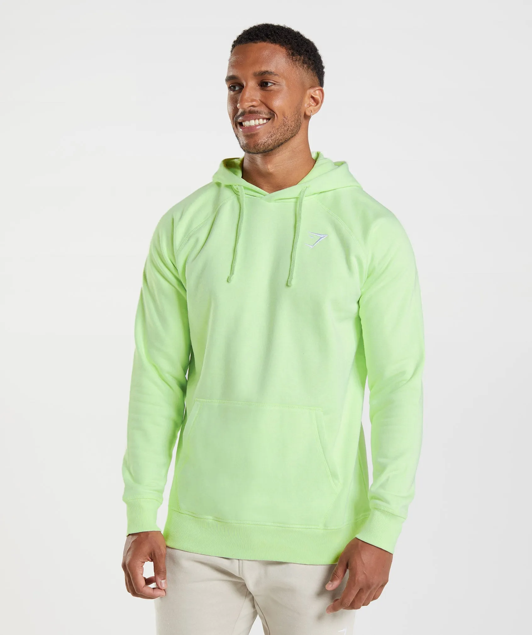 Gymshark Crest Hoodie - Kiwi Green sold by Gymshark