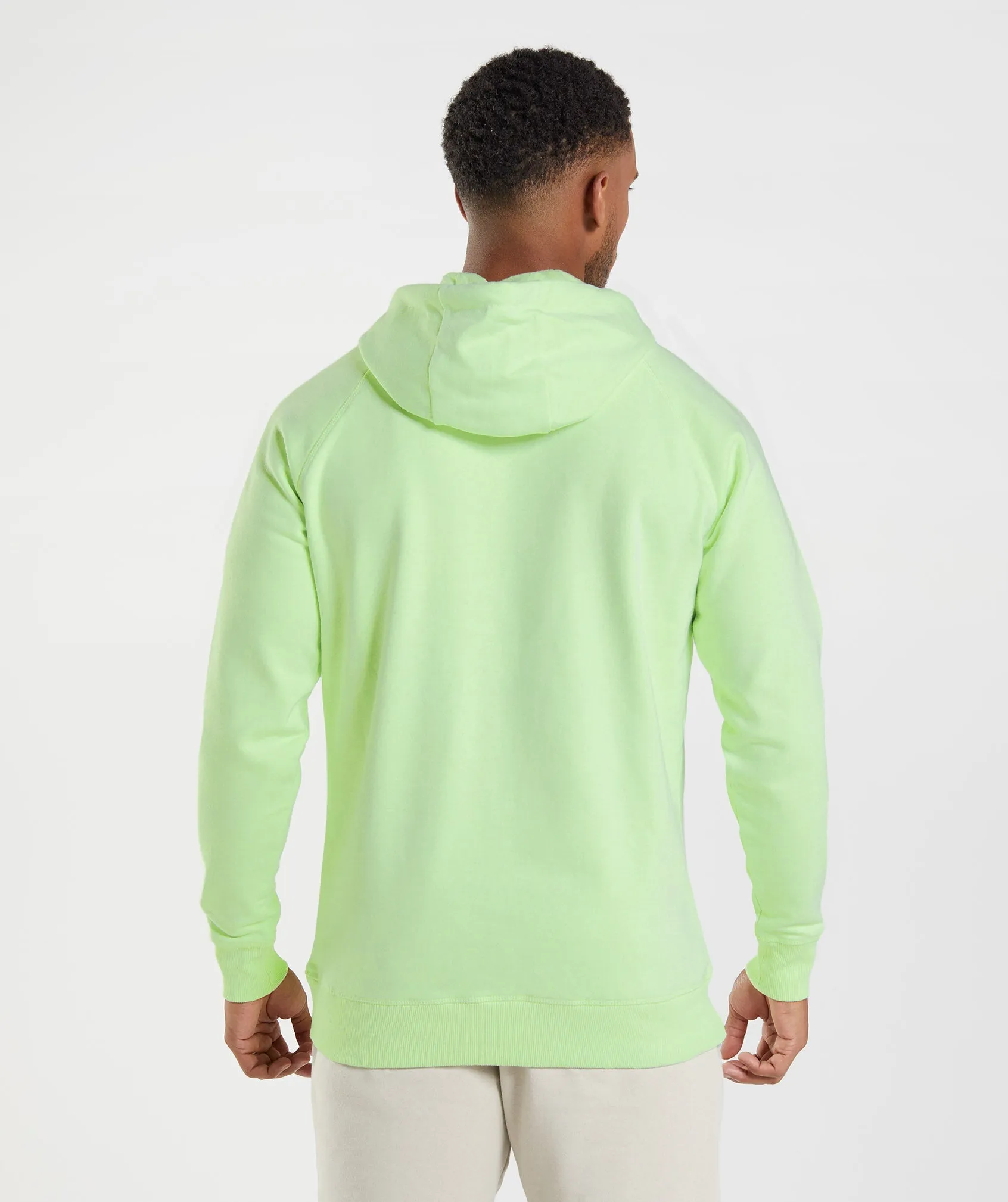 Gymshark Crest Hoodie - Kiwi Green sold by Gymshark product image thumbnail 2