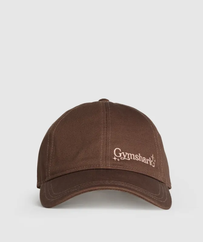 Gymshark Script Cap - Soft Brown sold by Gymshark