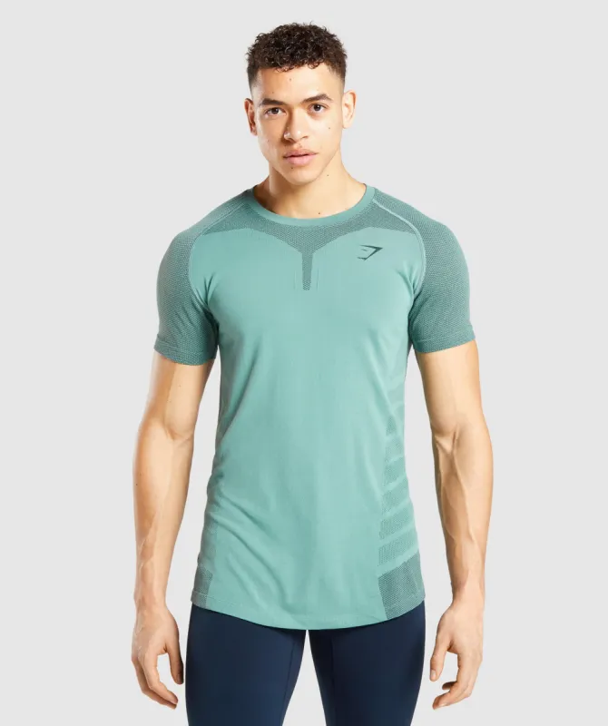 Gymshark 315 T-Shirt - Light Green/Dark Green sold by Gymshark