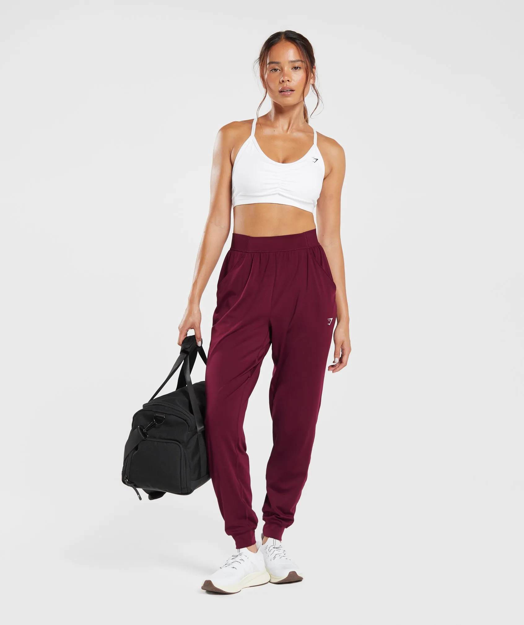 Gymshark Training Performance Joggers - Plum Pink sold by Gymshark product image thumbnail 4