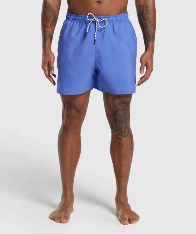 Gymshark 5" Swim Short - Iris Blue sold by Gymshark