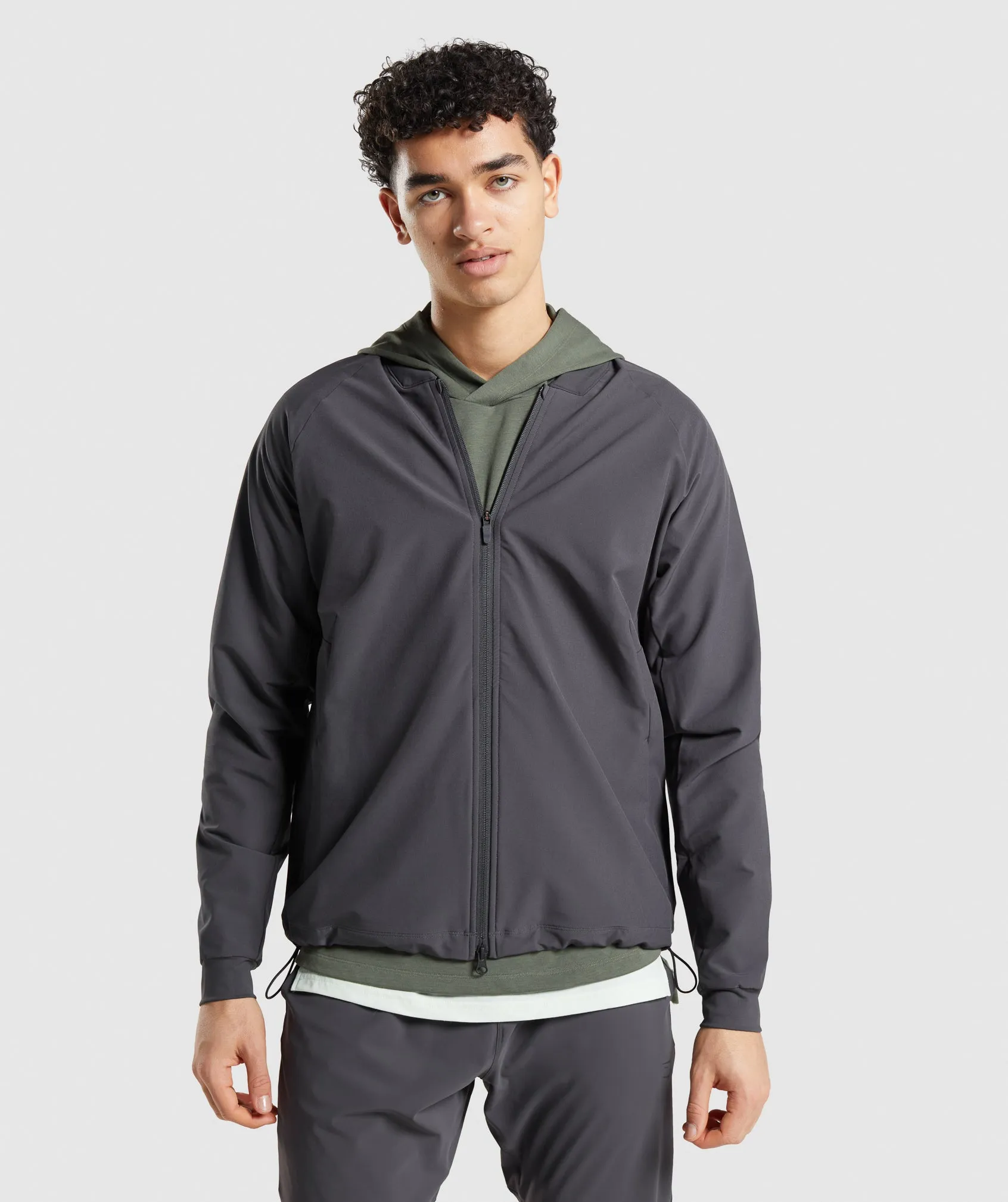Gymshark Studio Jacket - Onyx Grey sold by Gymshark product image thumbnail 2