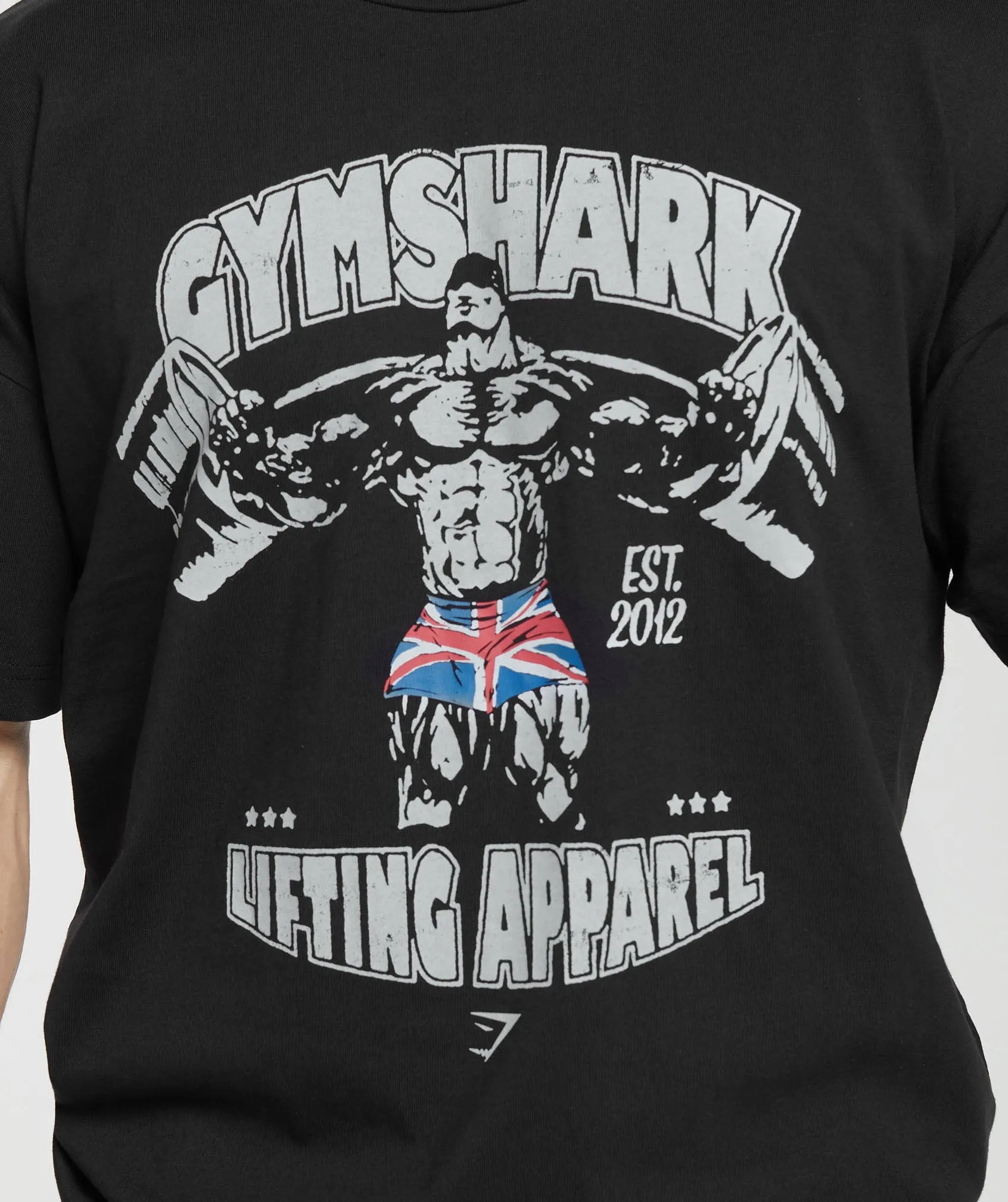 Gymshark Lifting Apparel T-Shirt - Black sold by Gymshark product image thumbnail 5