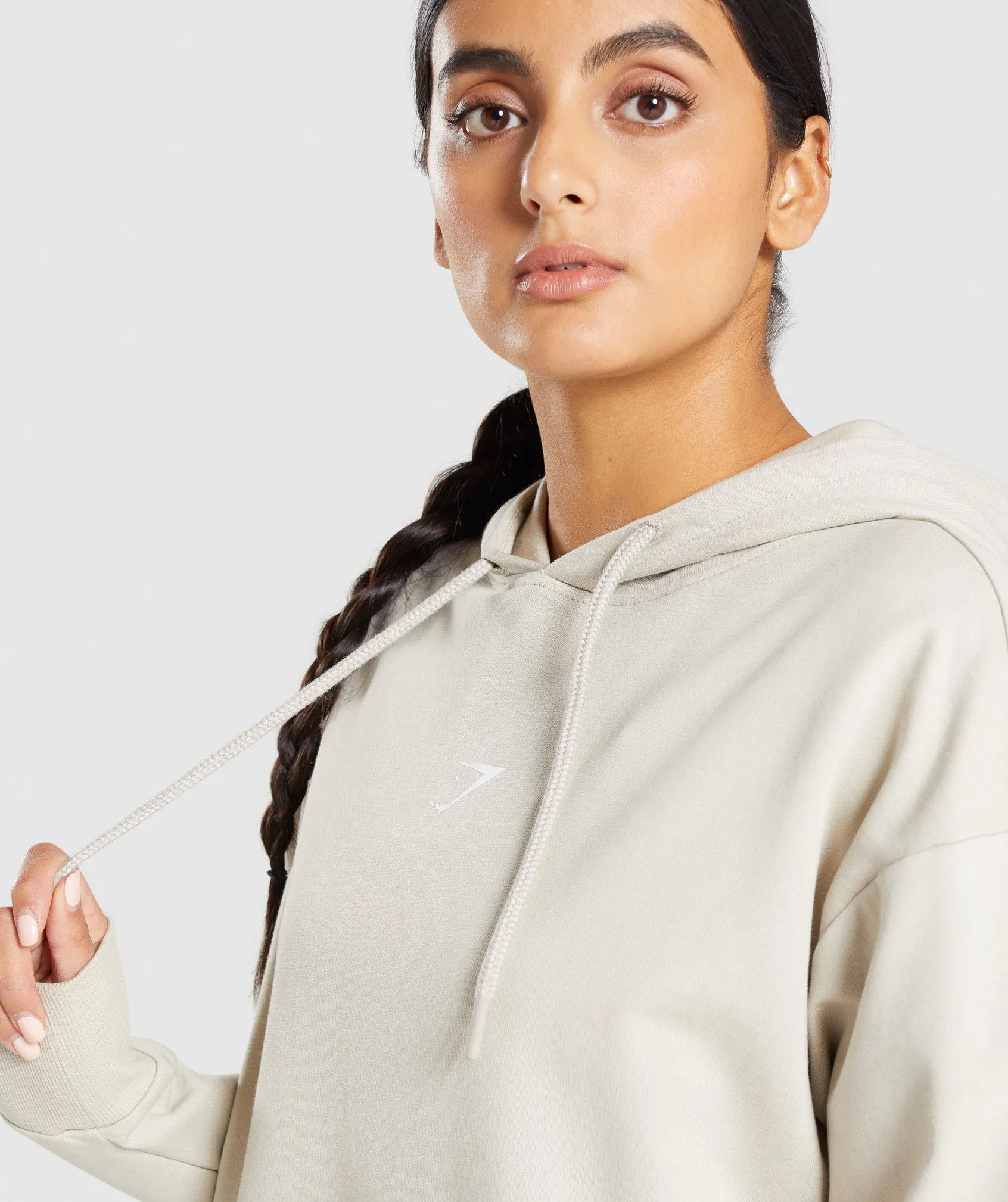 Gymshark Strobe Graphic Hoodie - Grey sold by Gymshark product image thumbnail 5