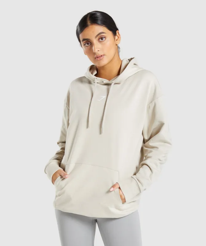 Gymshark Strobe Graphic Hoodie - Grey made by Gymshark