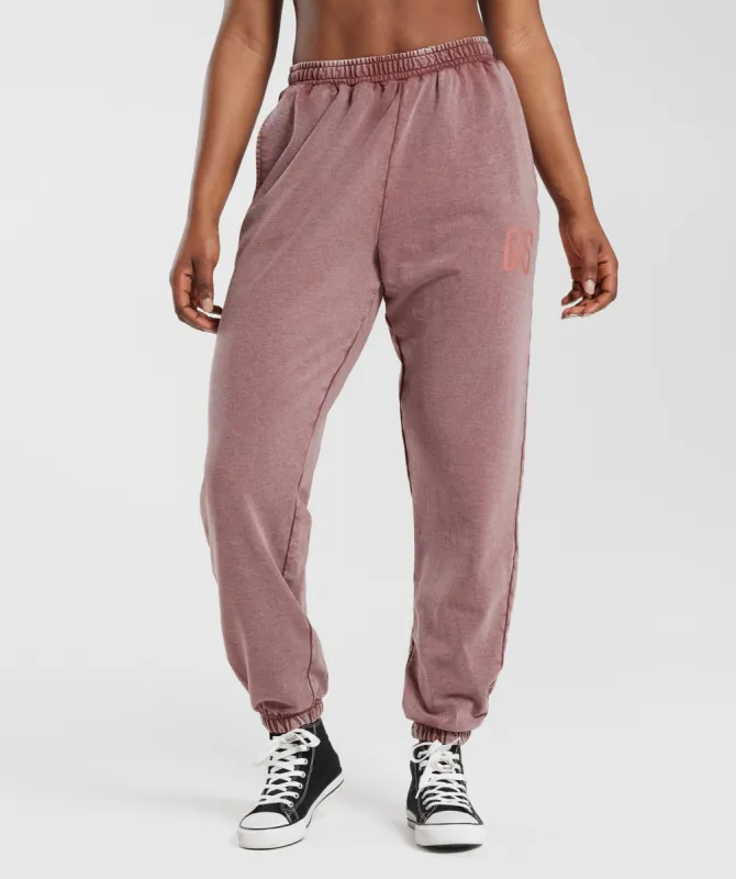 Gymshark Collegiate Joggers - Dusty Maroon sold by Gymshark