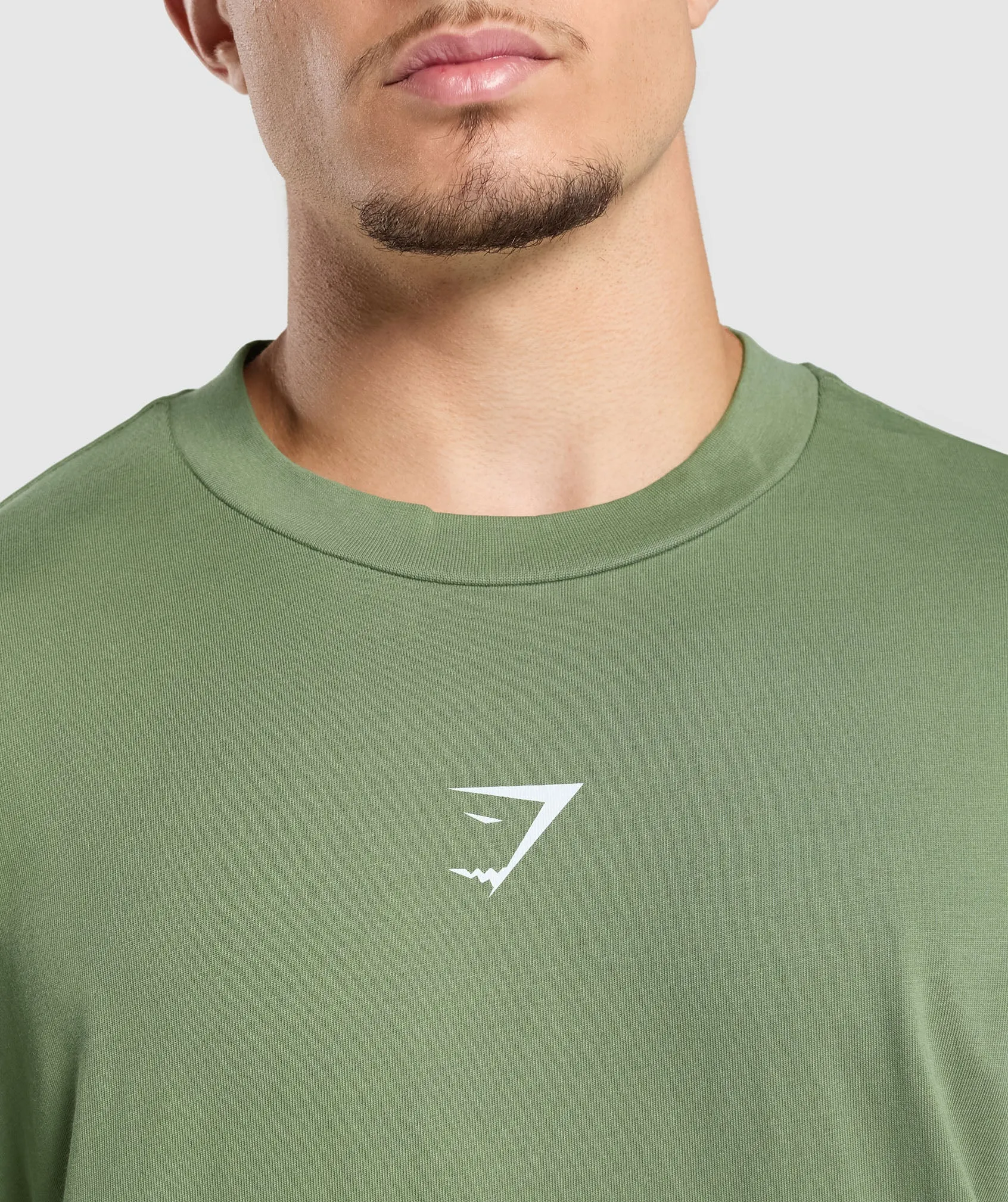 Gymshark Heavy Duty Lifter T-Shirt - Force Green sold by Gymshark product image thumbnail 5