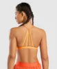 Gymshark Minimal Sports Bra - Apricot Orange sold by Gymshark