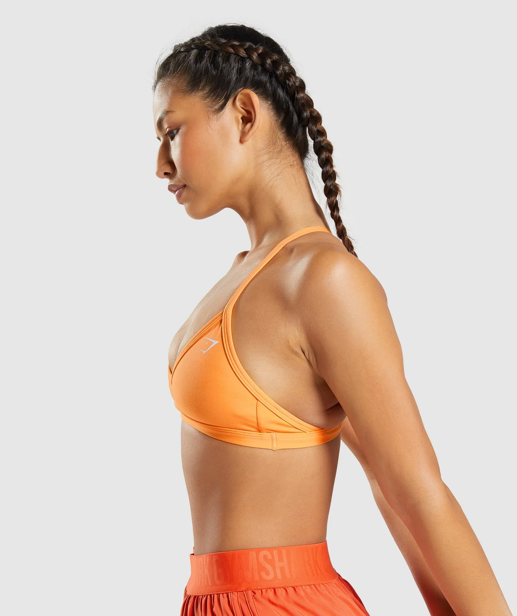 Gymshark Minimal Sports Bra - Apricot Orange sold by Gymshark product image thumbnail 3