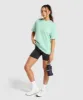 Gymshark Fraction Oversized T-Shirt - Lido Green sold by Gymshark