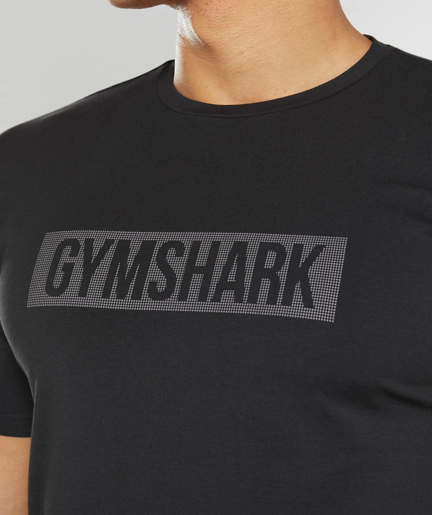 Gymshark Block T-Shirt - Black sold by Gymshark product image thumbnail 3