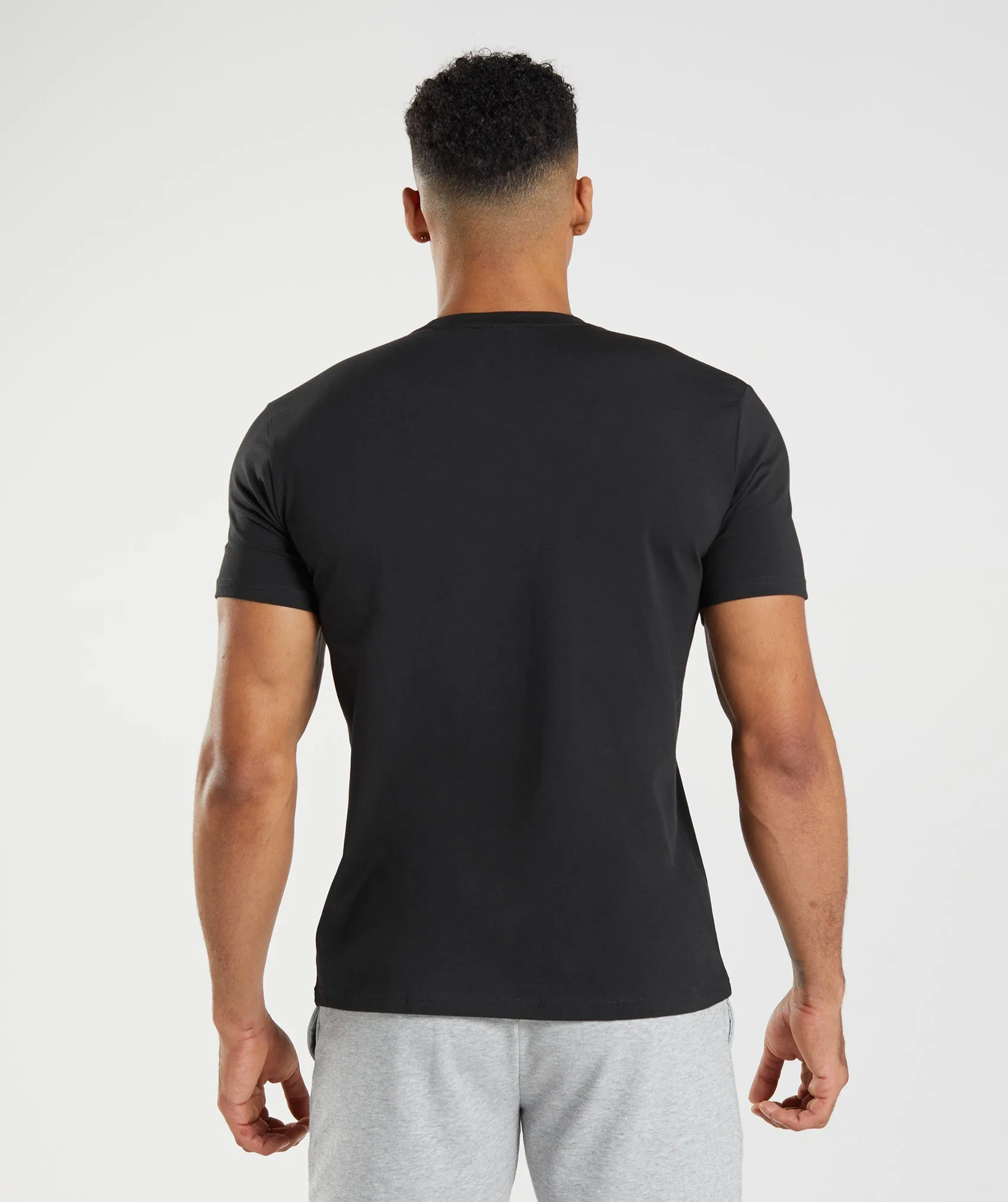 Gymshark Block T-Shirt - Black sold by Gymshark product image thumbnail 2