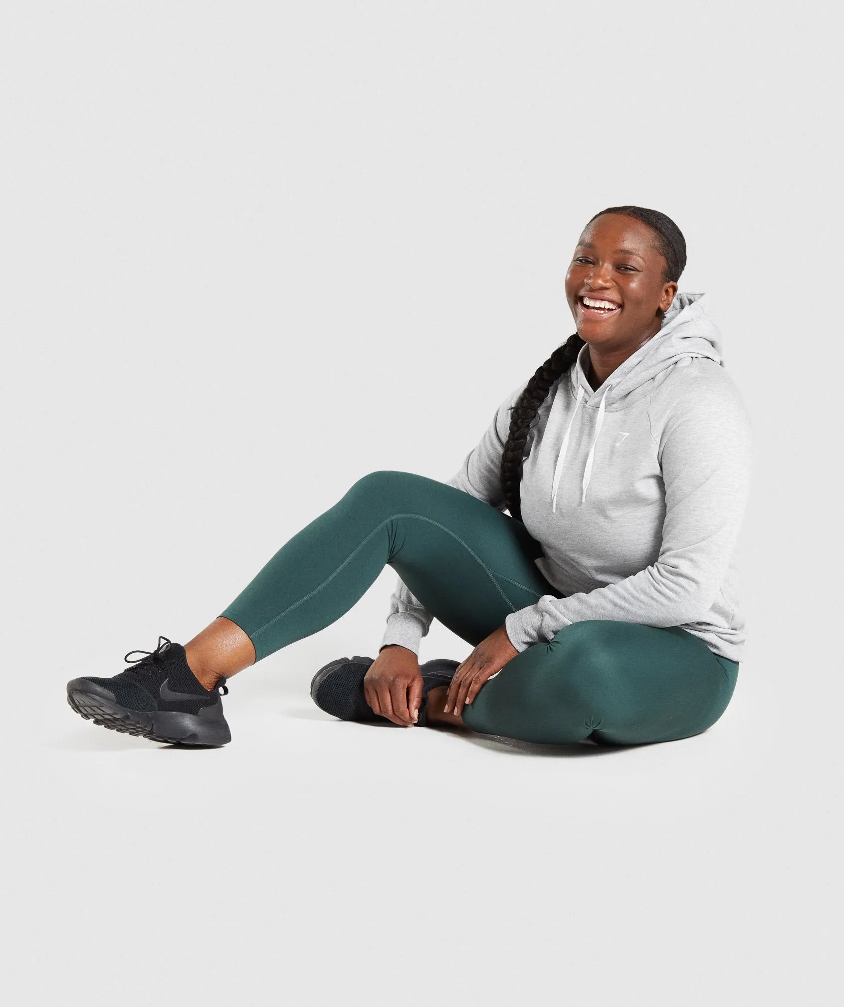 Gymshark Training Hoodie - Light Grey Marl sold by Gymshark product image thumbnail 4