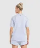 Gymshark Love Hearts Oversized T-Shirt - Silver Lilac sold by Gymshark