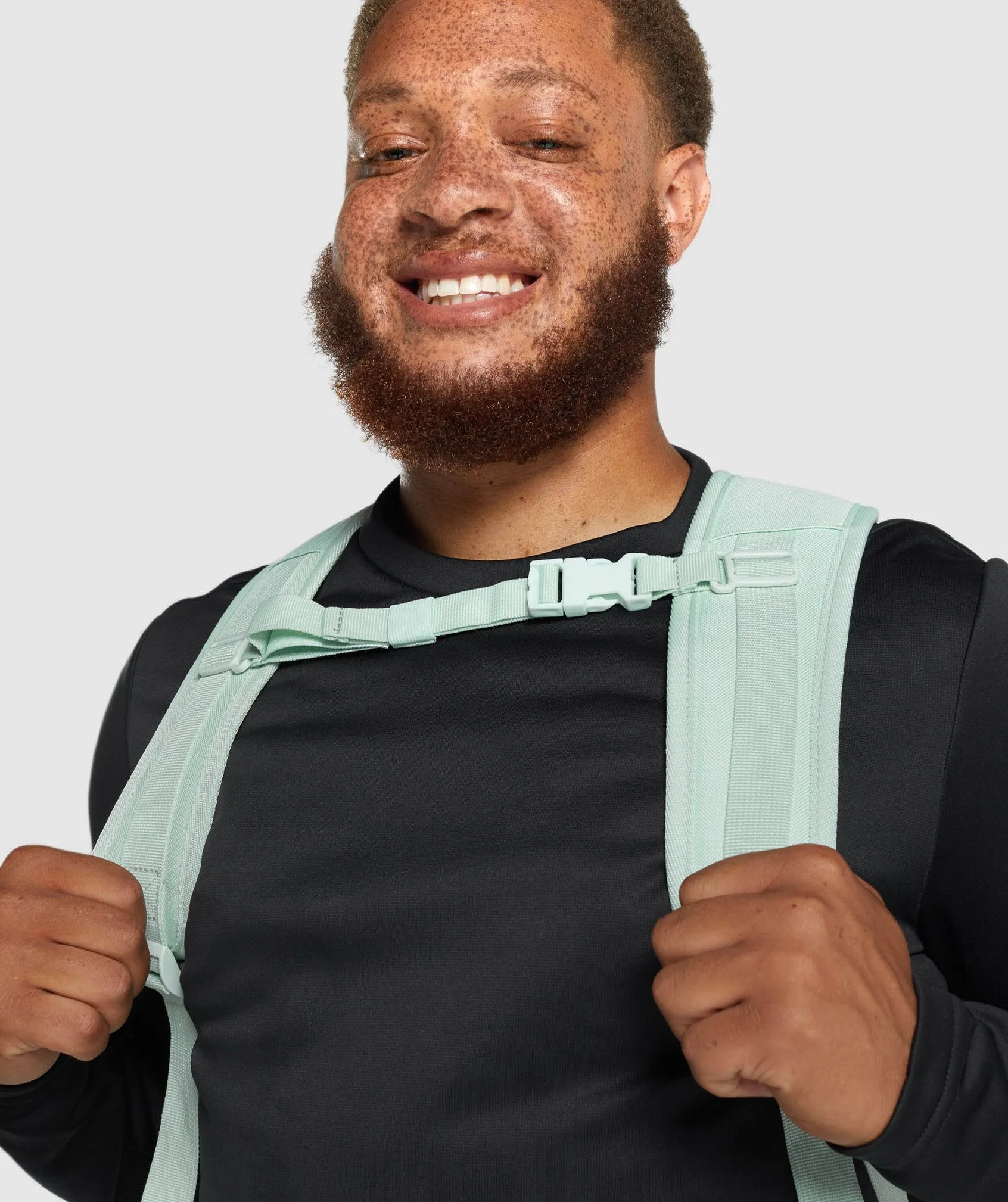 Gymshark Taped Logo Backpack - Light Green sold by Gymshark product image thumbnail 3