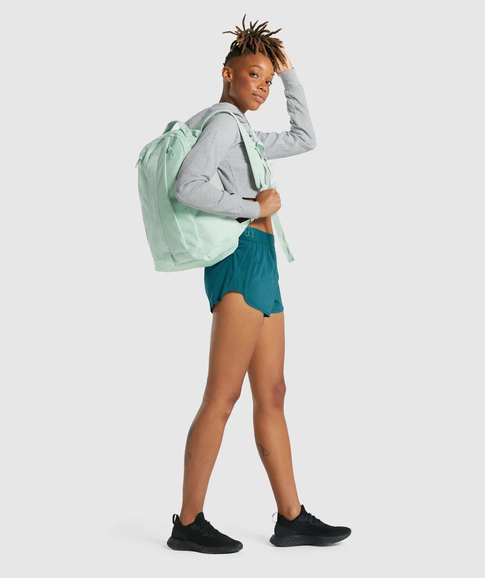 Gymshark Taped Logo Backpack - Light Green sold by Gymshark product image thumbnail 2