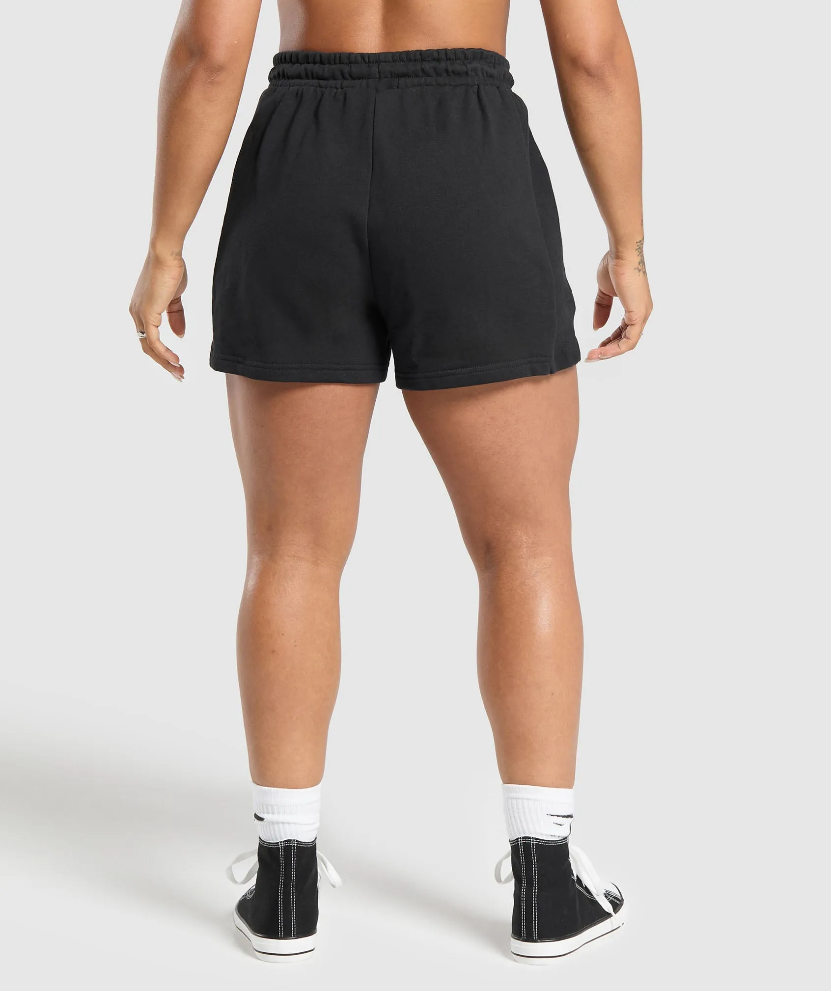 Gymshark Legacy Cotton Shorts - Black sold by Gymshark product image thumbnail 2