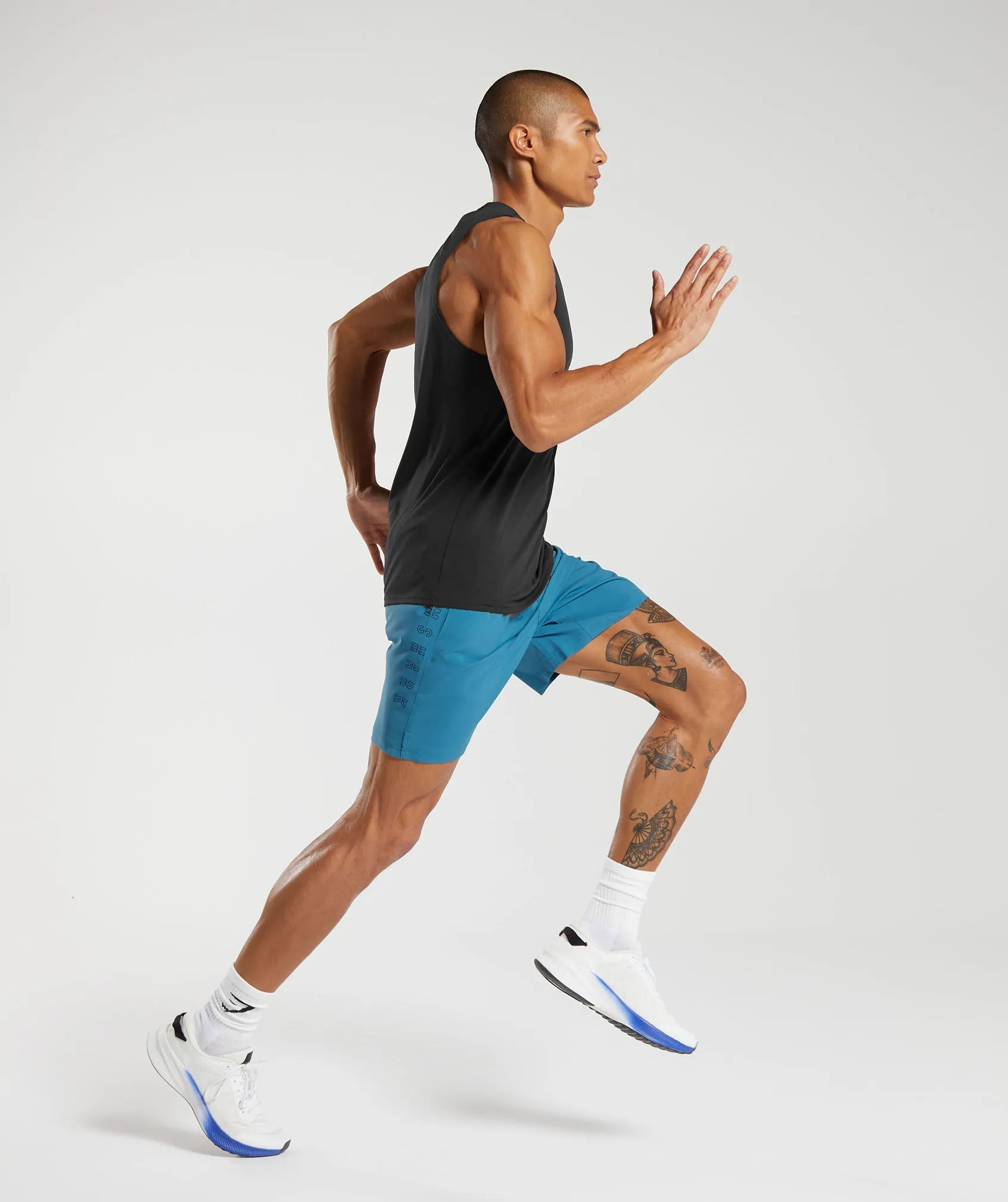 Gymshark Strike Shorts - Core Blue sold by Gymshark product image thumbnail 4