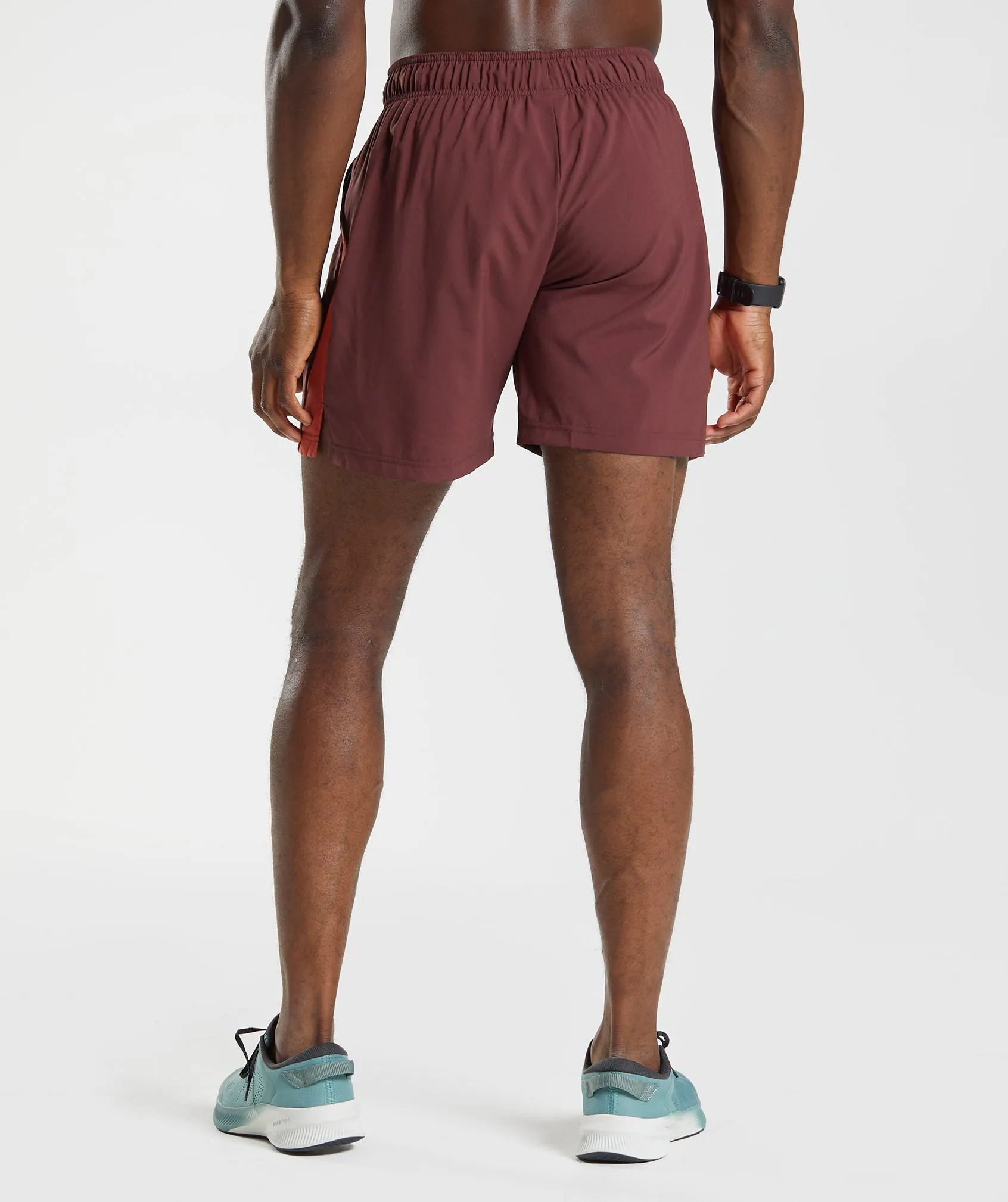 Gymshark Sport Shorts - Baked Maroon/Salsa Red sold by Gymshark product image thumbnail 2