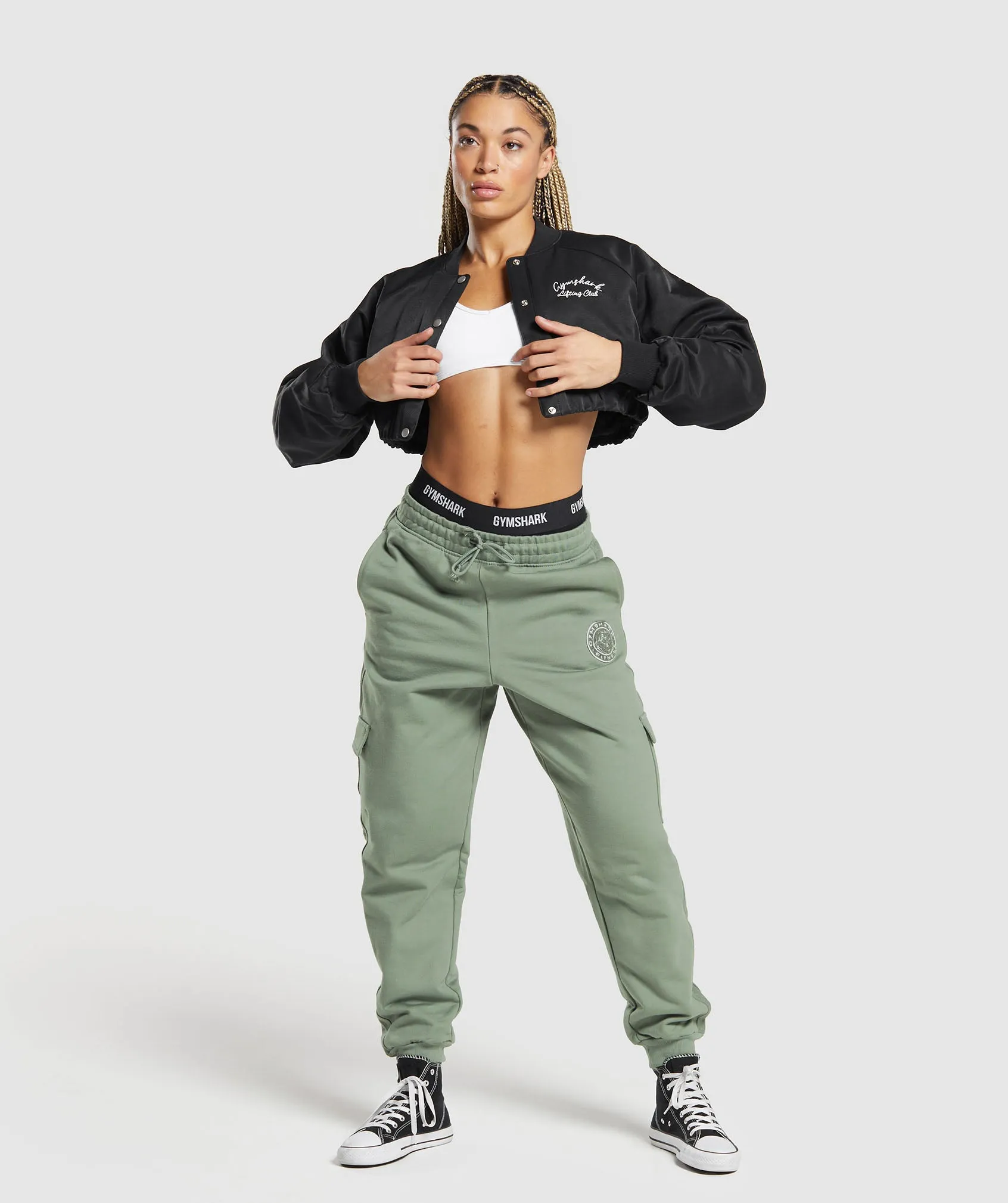 Gymshark Legacy Joggers - Unit Green sold by Gymshark product image thumbnail 4