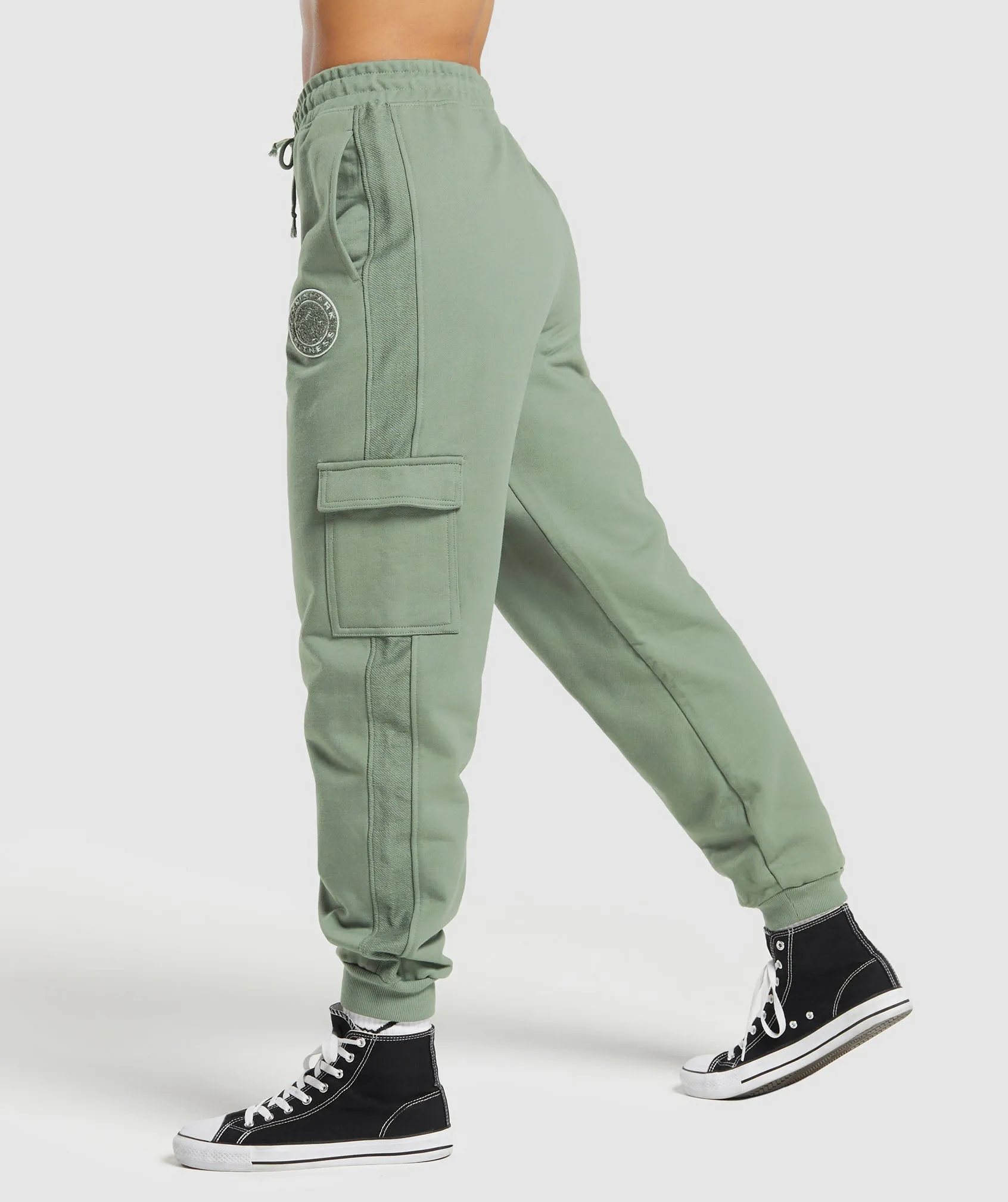 Gymshark Legacy Joggers - Unit Green sold by Gymshark product image thumbnail 3