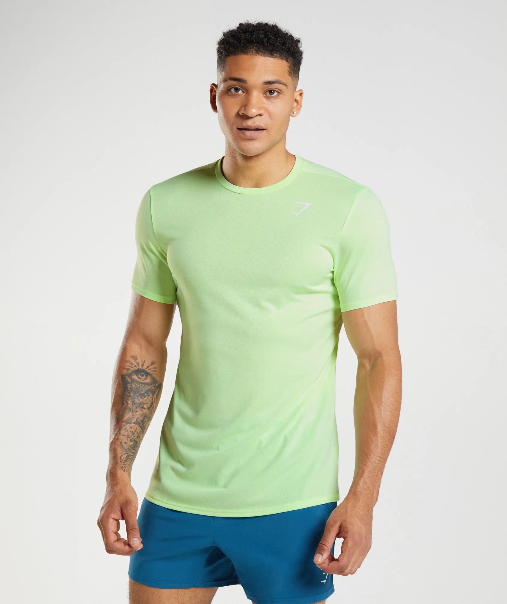 Gymshark Arrival T-Shirt - Fluo Mint sold by Gymshark