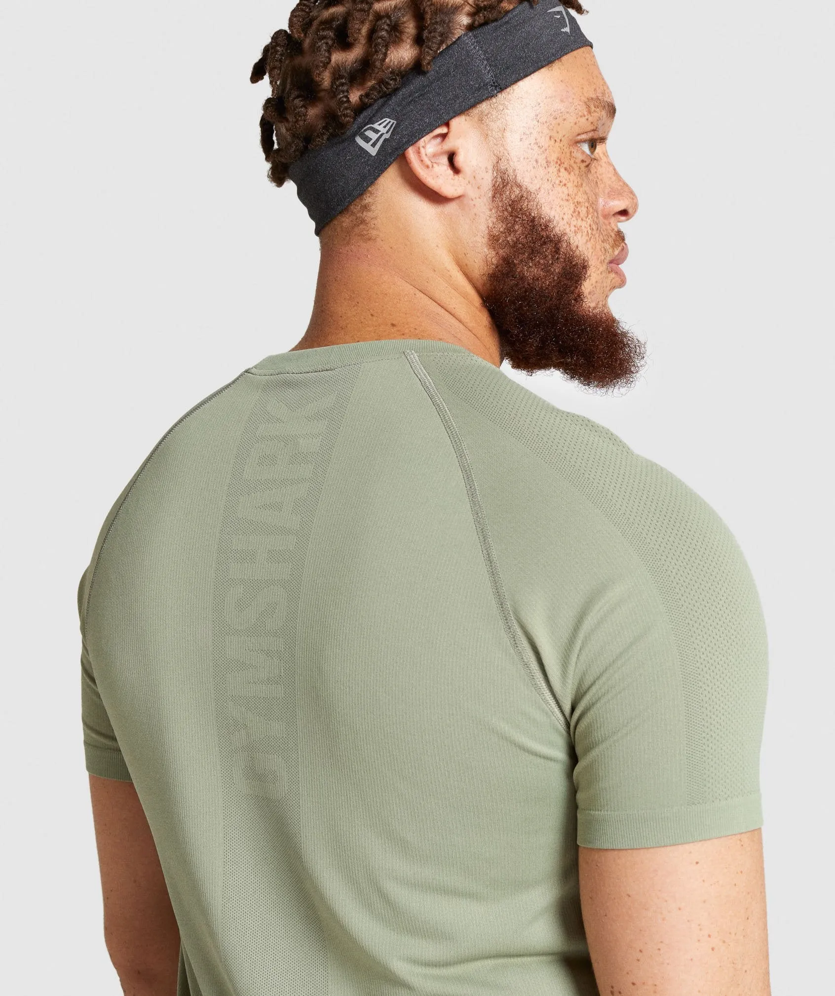 Gymshark Aspect Lightweight Seamless T-Shirt - Light Green sold by Gymshark product image thumbnail 5
