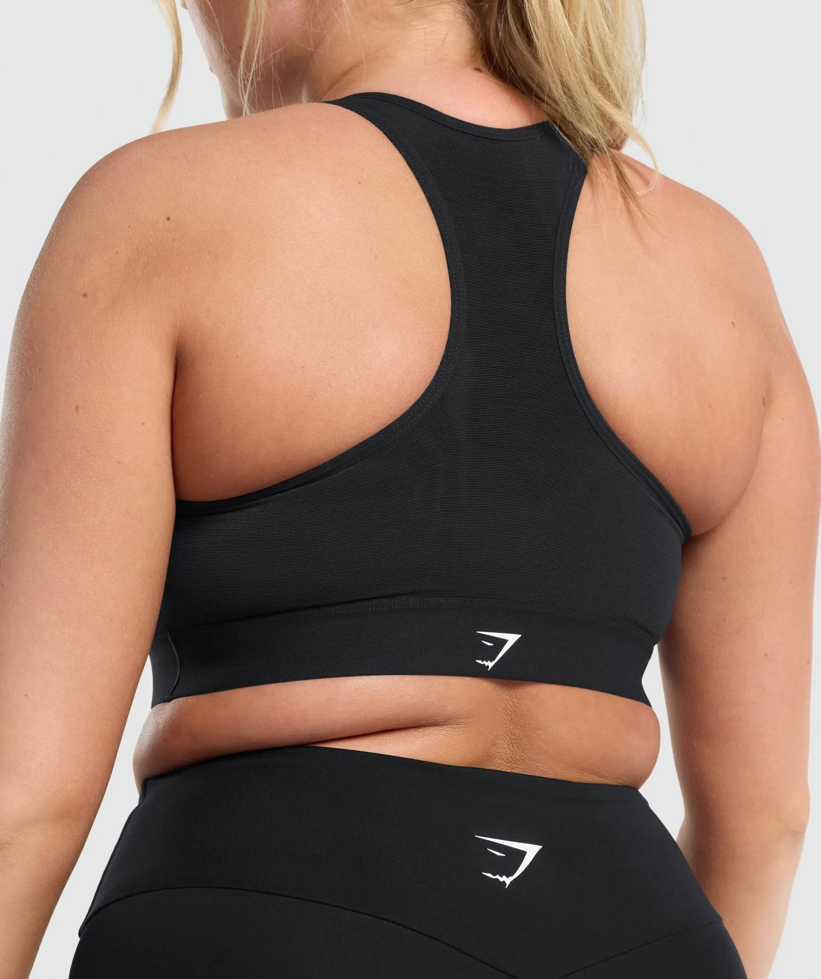 Gymshark Lightweight High Support Sports Bra - Black sold by Gymshark product image thumbnail 5