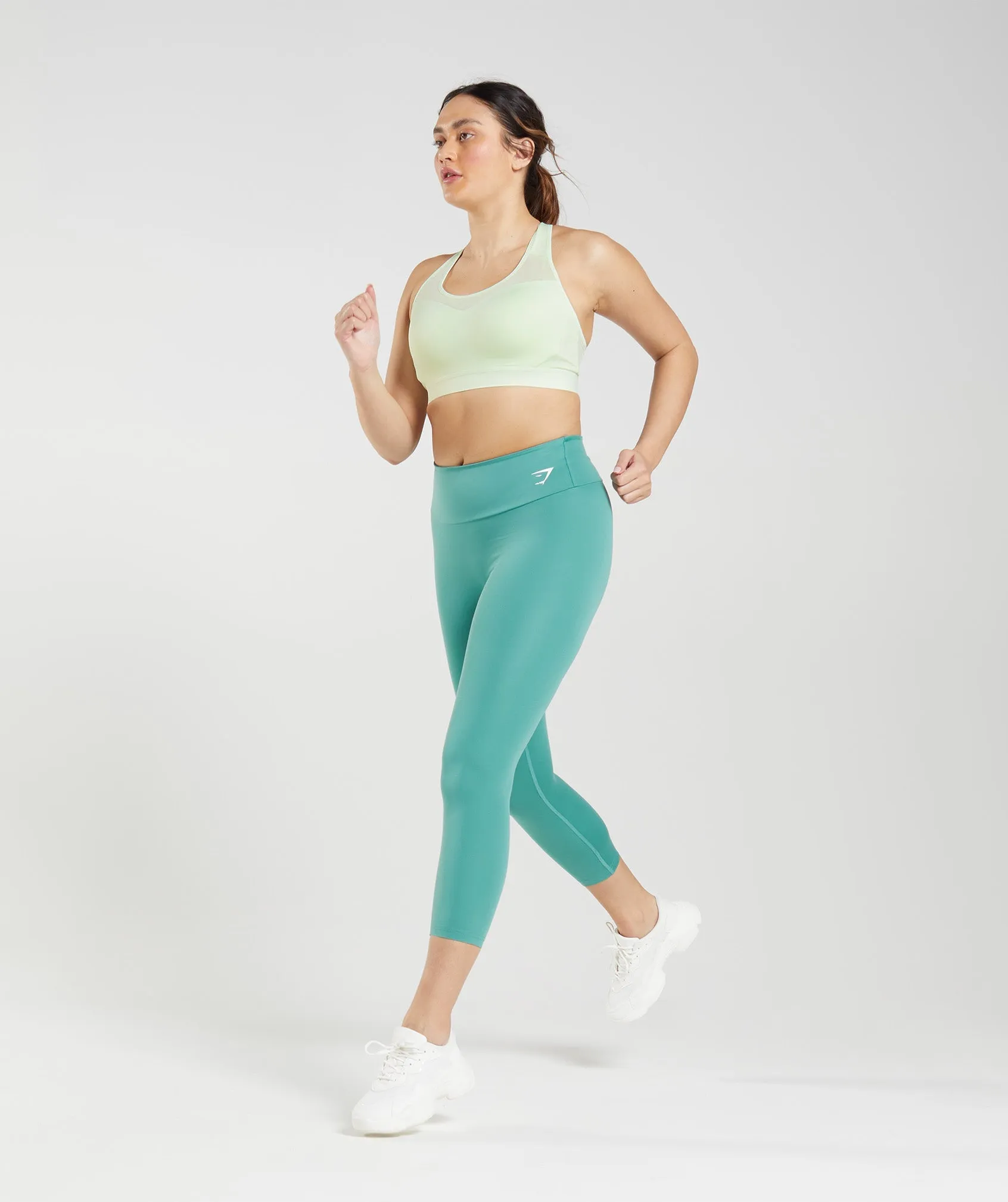 Gymshark Open Back Sports Bra - Cucumber Green sold by Gymshark product image thumbnail 4