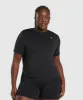 Gymshark Everyday Seamless T-Shirt - Black sold by Gymshark