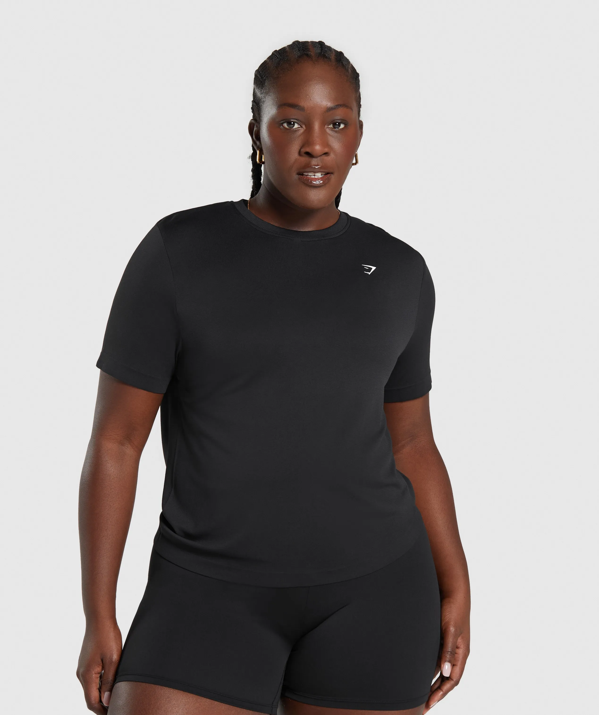 Gymshark Everyday Seamless T-Shirt - Black sold by Gymshark product image thumbnail 3
