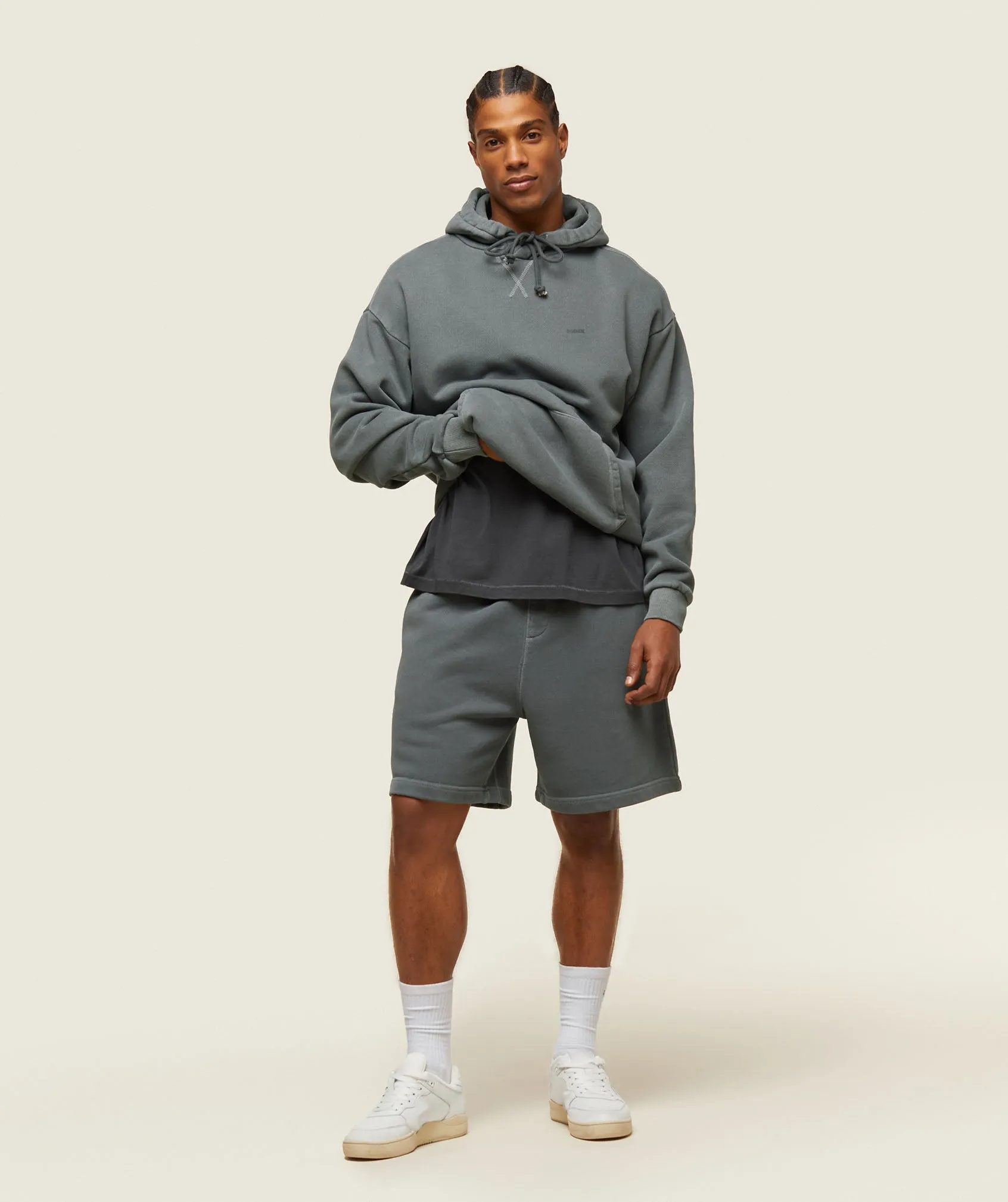 Gymshark everywear Relaxed Hoodie - Slate Teal sold by Gymshark product image thumbnail 2