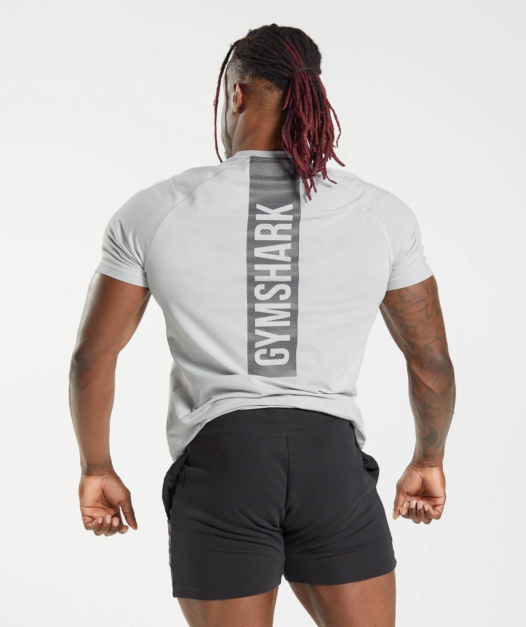 Gymshark Bold T-Shirt - Light Grey sold by Gymshark