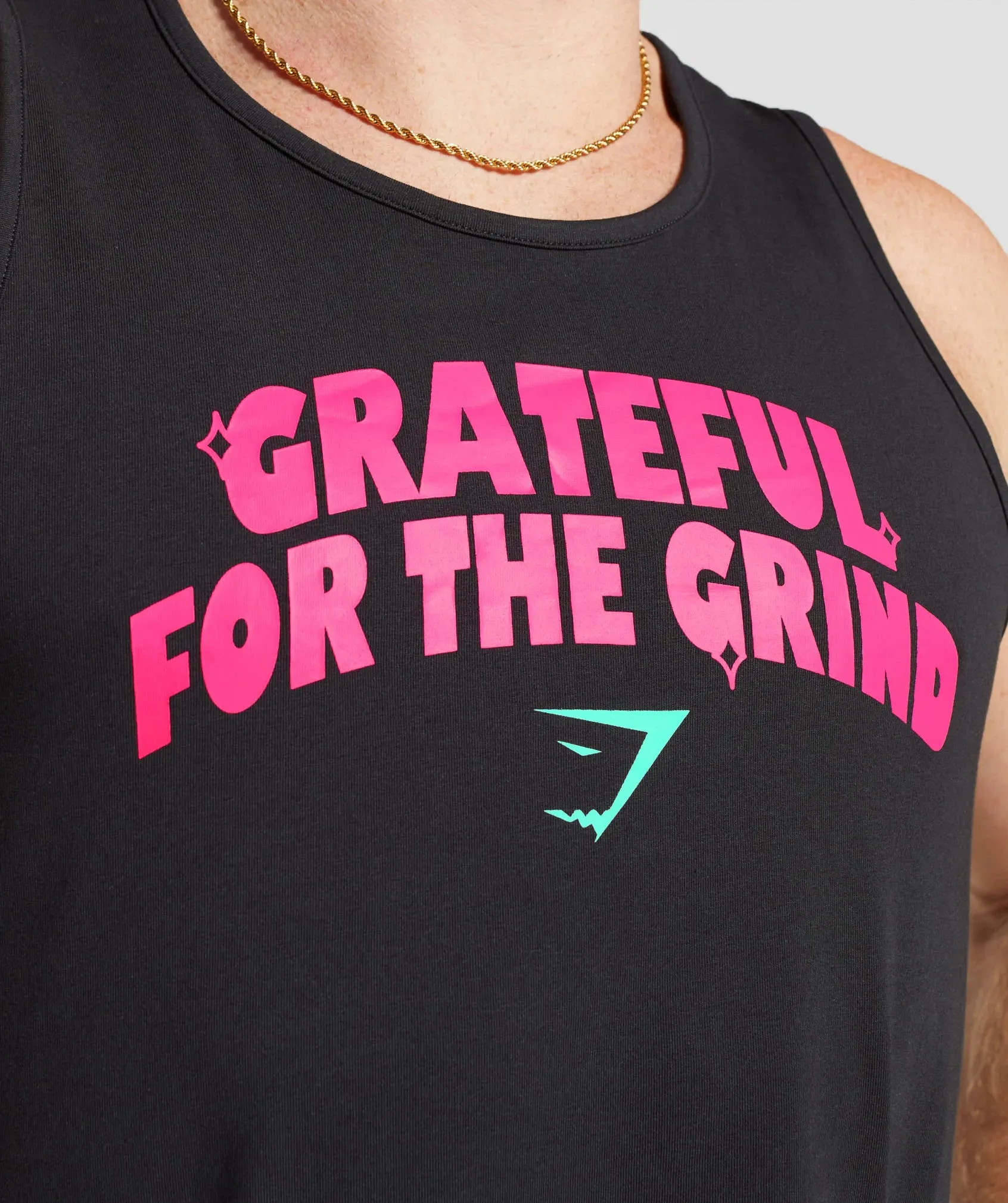 Gymshark Noah Ohlsen Sun Tank - Black sold by Gymshark product image thumbnail 5
