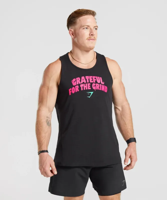 Gymshark Noah Ohlsen Sun Tank - Black sold by Gymshark