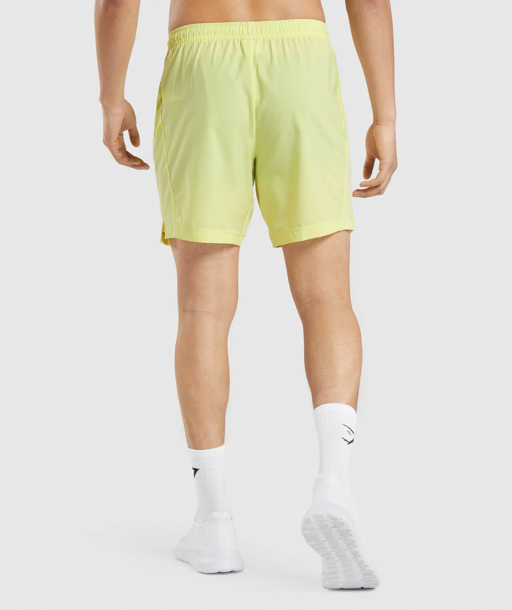 Gymshark Sport Stripe 7" Short - Firefly Green sold by Gymshark product image thumbnail 2