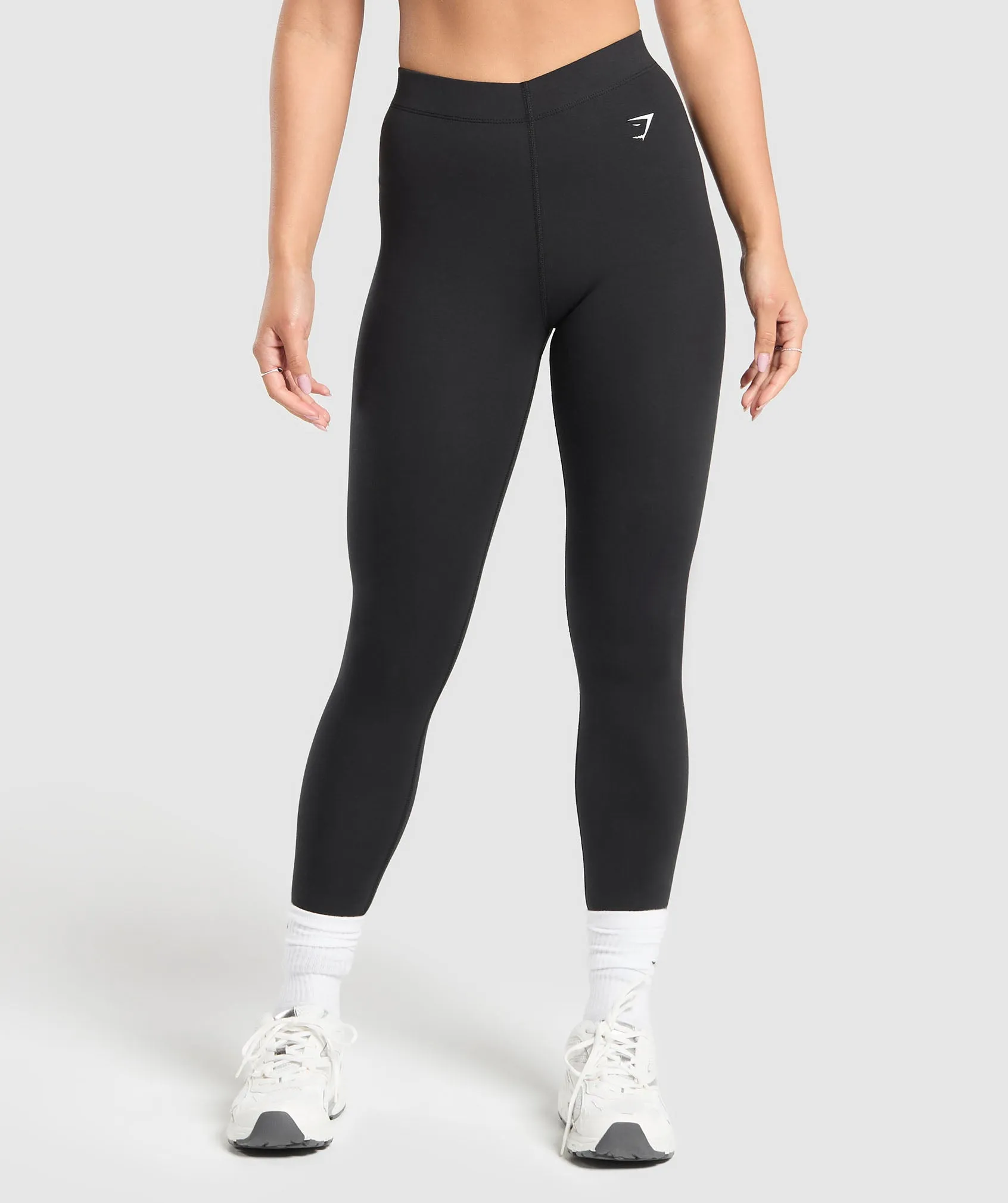 Gymshark Cotton Leggings - Black sold by Gymshark