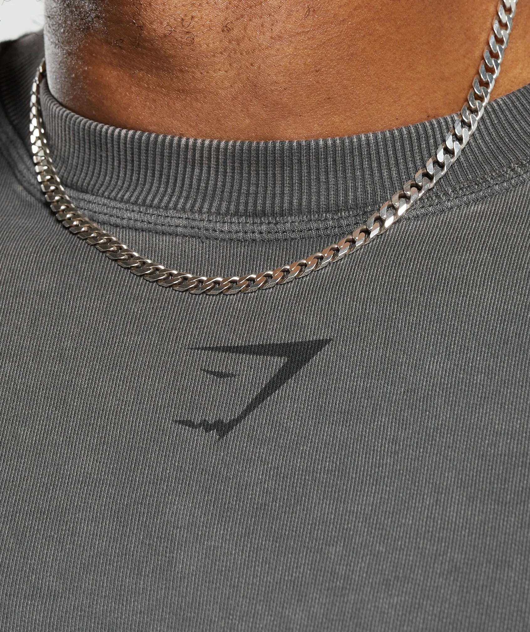 Gymshark Heritage Washed Crew - Onyx Grey sold by Gymshark product image thumbnail 5