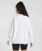 Gymshark Activated Graphic Sweatshirt - White sold by Gymshark