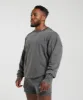 Gymshark Heritage Washed Crew - Onyx Grey sold by Gymshark
